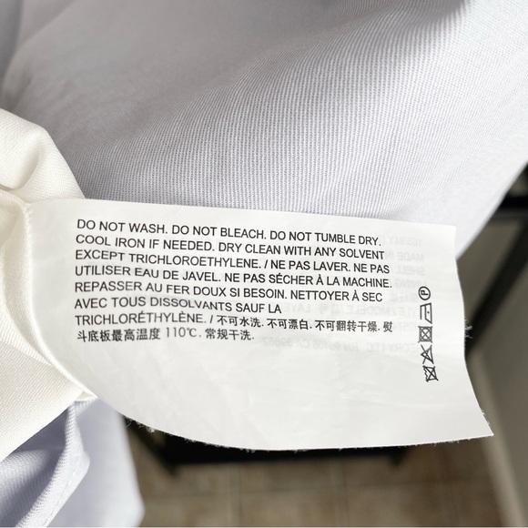 Theory Layered Shift Dress in Hydrangea Twist Twill - Picture 6 of 9